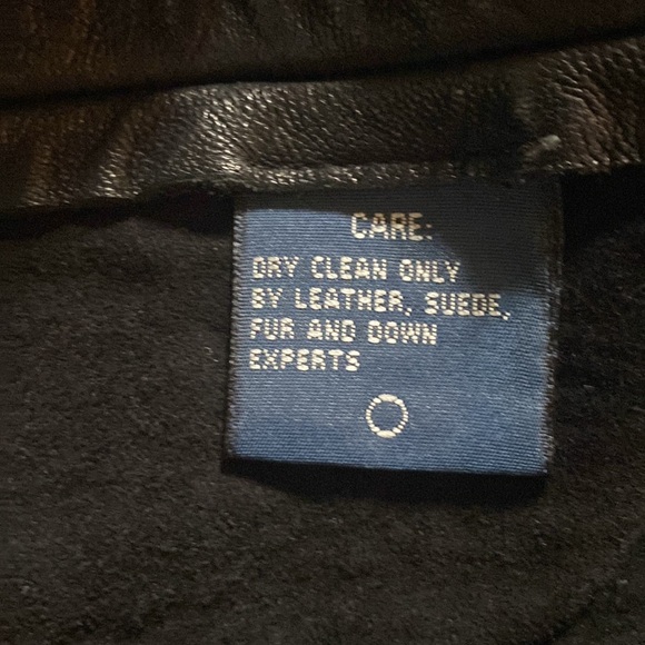 Ralph Lauren Blue Label Cropped Black Leather Jacket - Picture 6 of 14